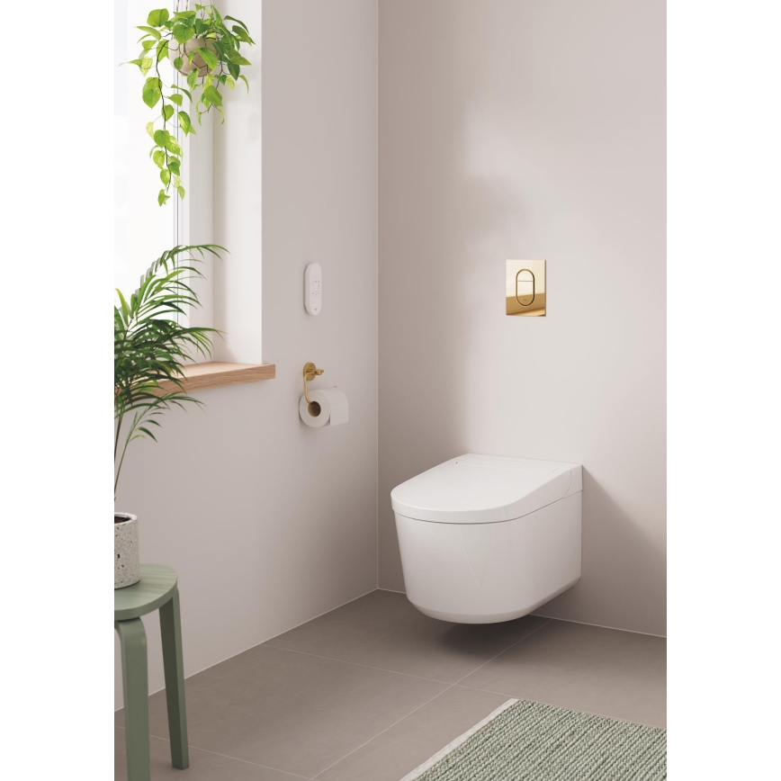 GROHE 37624GL0 - Skalošanas poga ARENA COSMOPOLITAN S 130 × 172 mm, zelta