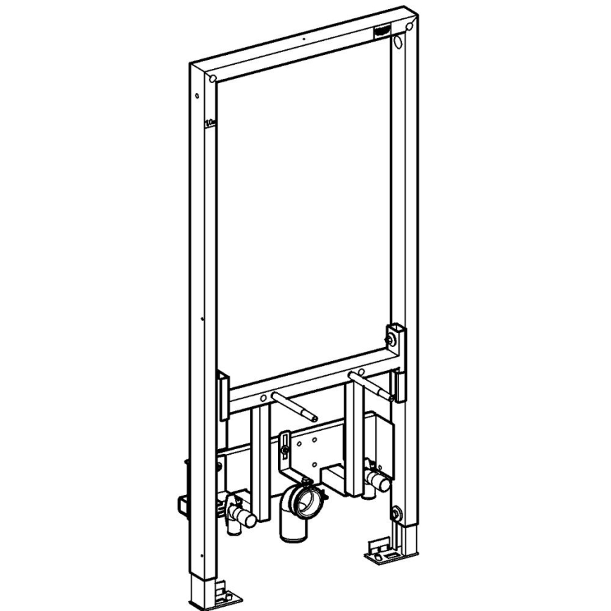 GROHE 38553001 - Bidēta modulis RAPID SL 1,13 m balts