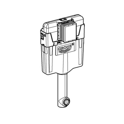 GROHE 38661000 - Skalošanas cisterna GD 2