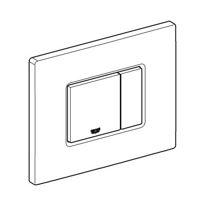 GROHE 38732DL0 - Skalošanas poga SKATE COSMOPOLITAN 156 × 197 mm vara krāsā