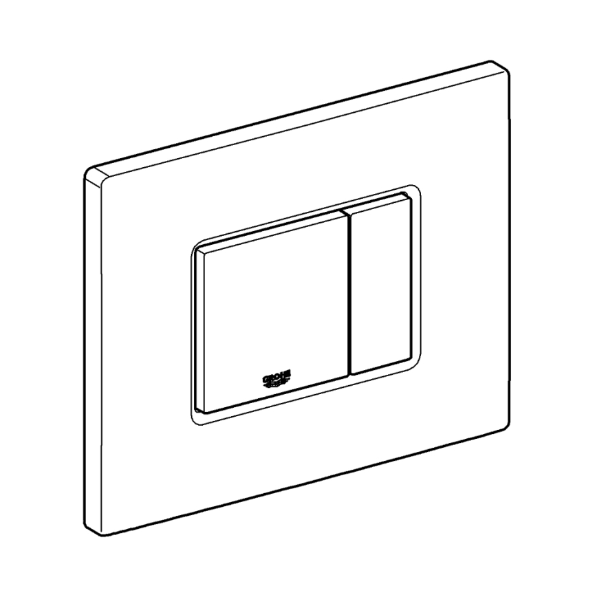GROHE 38732DL0 - Skalošanas poga SKATE COSMOPOLITAN 156 × 197 mm vara krāsā