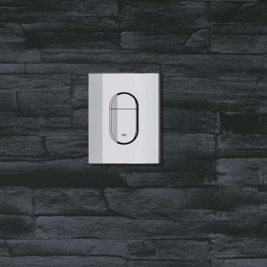 GROHE 38844000 - skalošanas poga ARENA COSMOPOLITAN 156 × 197 mm, hromēta