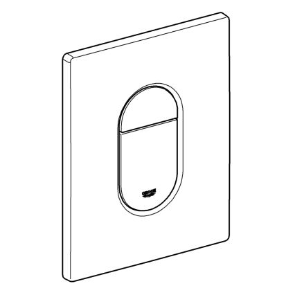 GROHE 38844SH0 - Vadības poga ARENA COSMOPOLITAN 156 × 197 mm balta