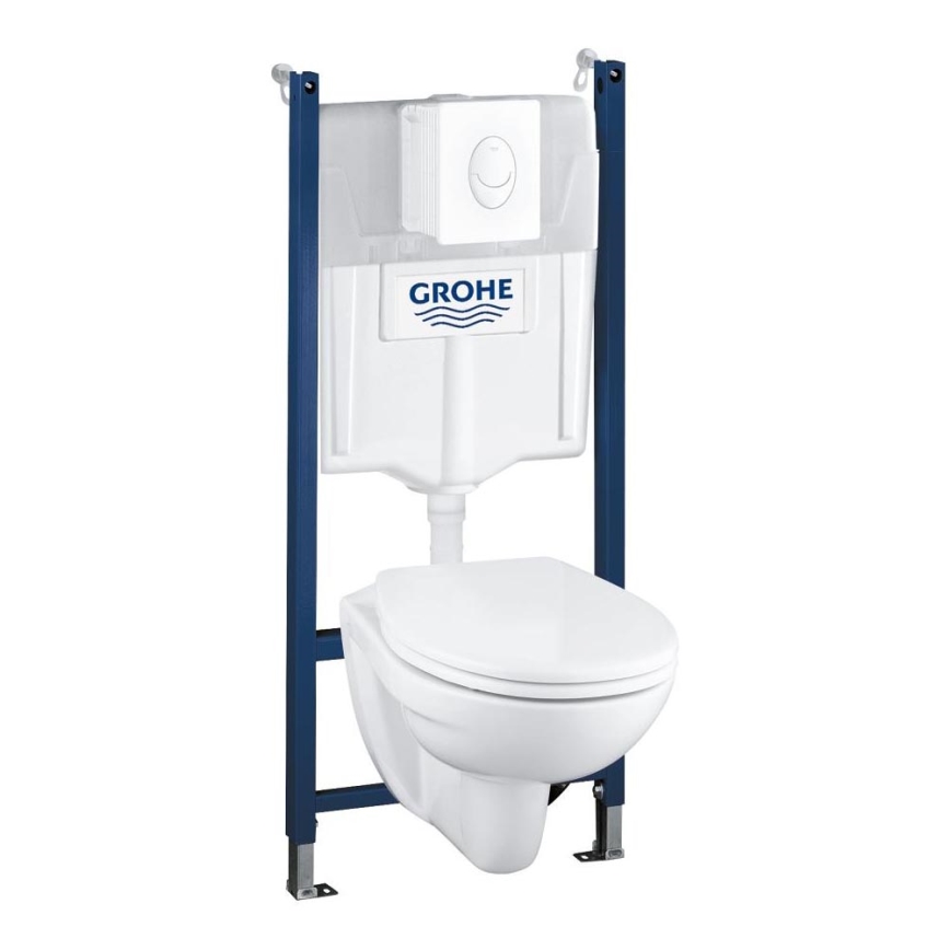 GROHE 39116000 - 4 vienā komplekts SOLIDO COMPACT 1,13 m DuroWhite