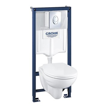 GROHE 39192000 - Komplekts 4 vienā SOLIDO 1,13 m, DuroWhite balts pārklājums