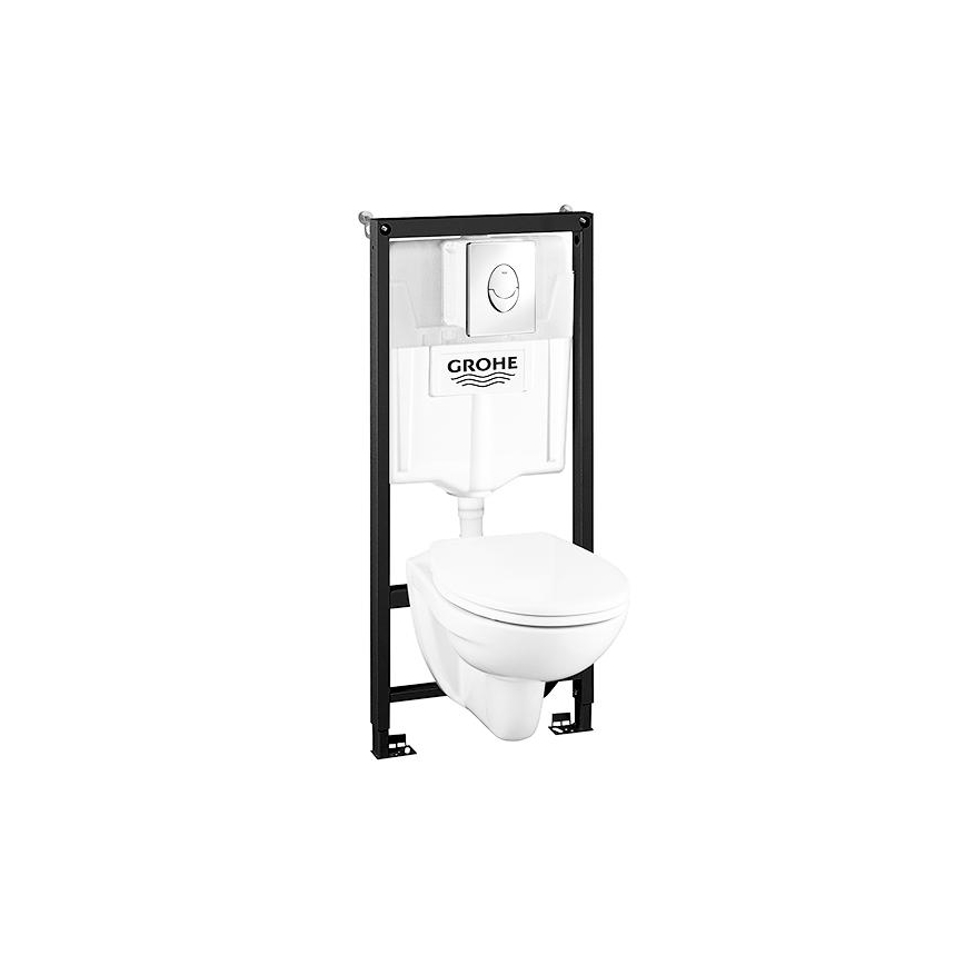GROHE 39192000 - Komplekts 4 vienā SOLIDO 1,13 m, DuroWhite balts pārklājums