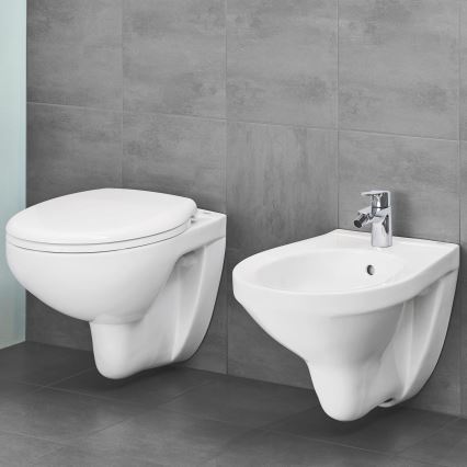 GROHE 39351000 - Piekaramais WC BAU CERAMIC 53,1 × 36,8 × 36,3 cm keramika/balta