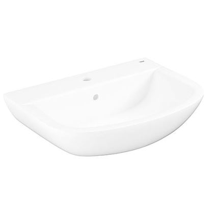 GROHE 39420000 - sienas uzstādāma izlietne BAU CERAMIC 646 × 468 mm keramika/balta