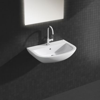 GROHE 39420000 - sienas uzstādāma izlietne BAU CERAMIC 646 × 468 mm keramika/balta