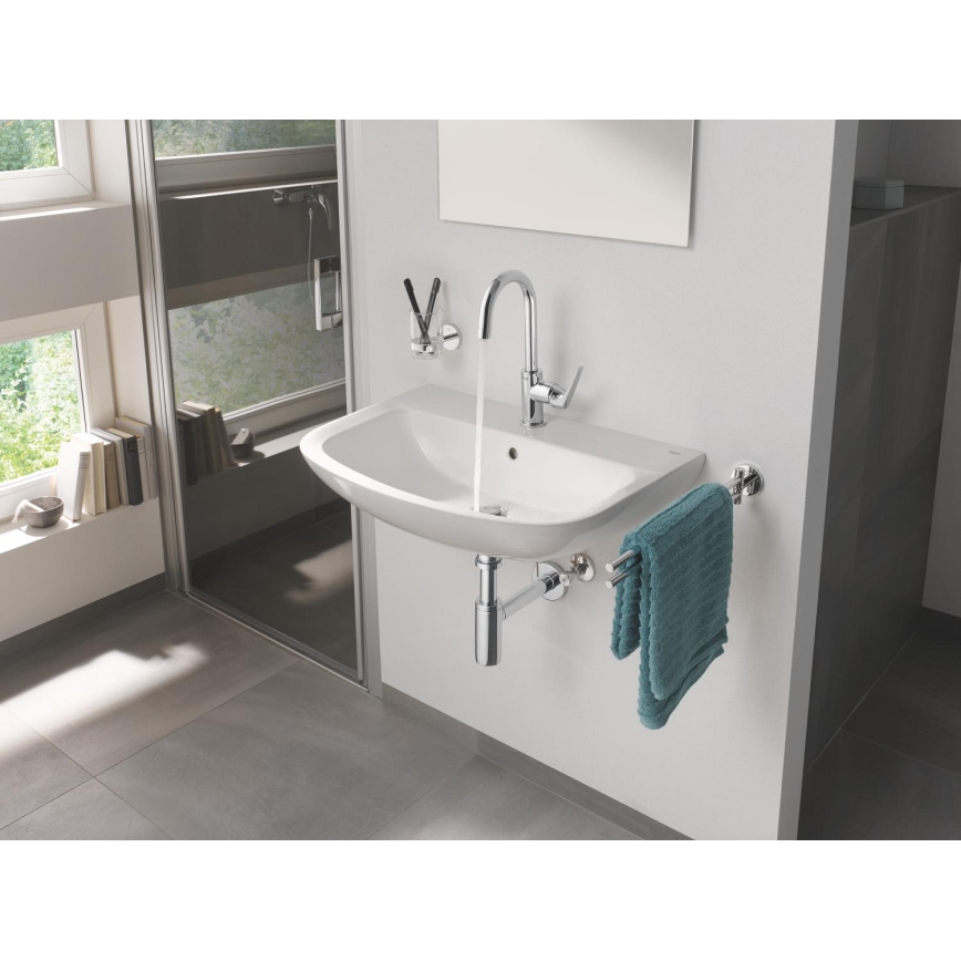 GROHE 39420000 - sienas uzstādāma izlietne BAU CERAMIC 646 × 468 mm keramika/balta