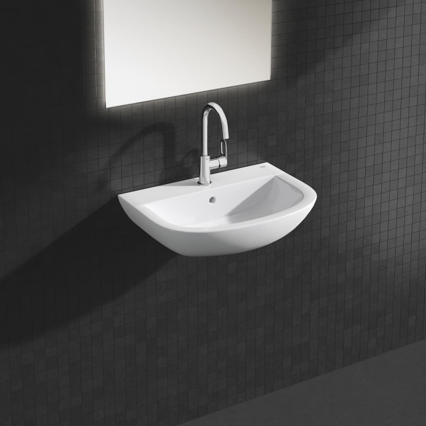 GROHE 39421000 - Sienas uzstādāma izlietne BAU CERAMIC 609 × 442 mm keramika/balta