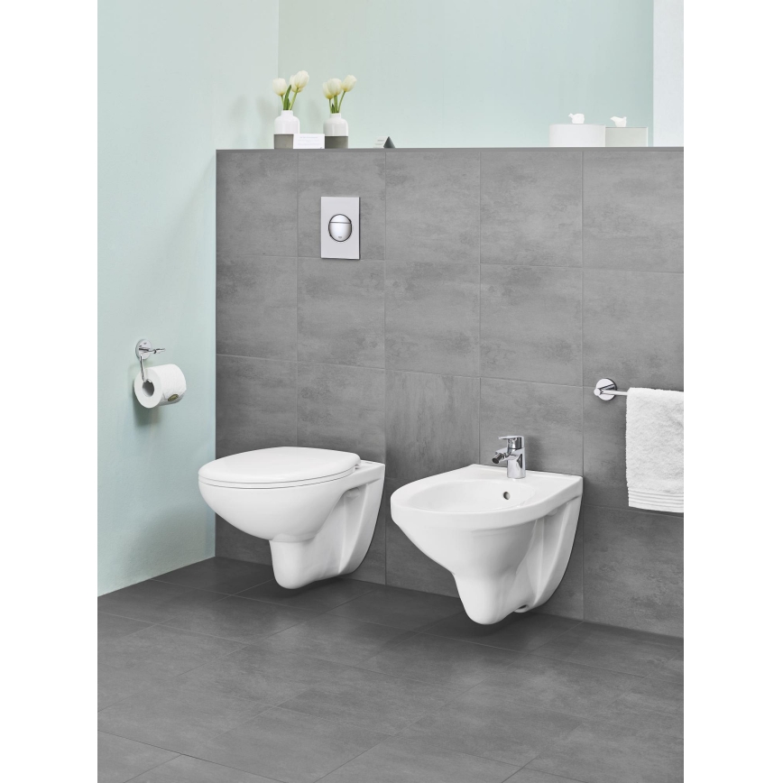 GROHE 39427000 - Sienas piestiprināmais tualetes pods BAU CERAMIC 368 x 531 mm keramika/balta