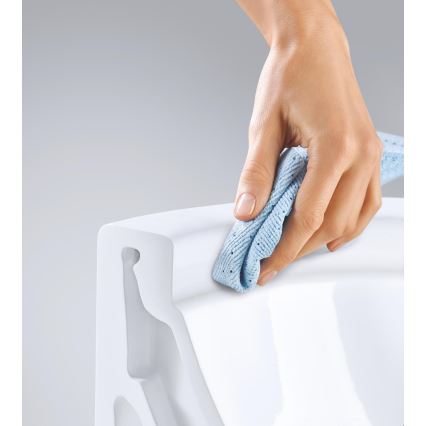 GROHE 39427000 - Sienas piestiprināmais tualetes pods BAU CERAMIC 368 x 531 mm keramika/balta