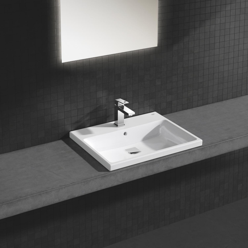 GROHE 3947900H - Izlietne CUBE CERAMIC 600 × 490 mm keramika/balta