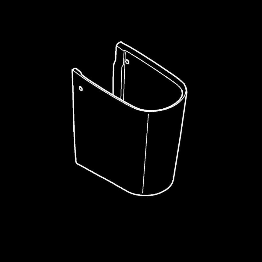 GROHE 39570000 - Puskolonna ESSENCE 320 × 319 mm keramika/balta