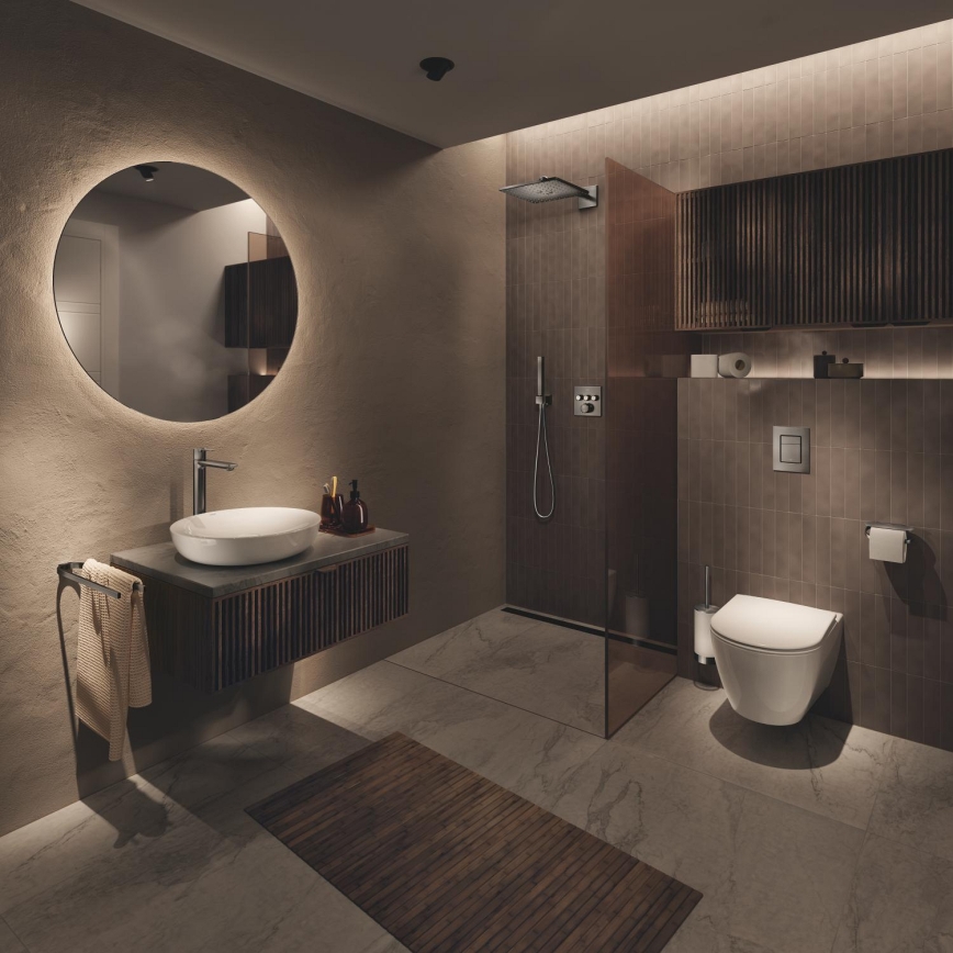 GROHE 3957100H - Karājošs tualetes pods ESSENCE, keramika/balta