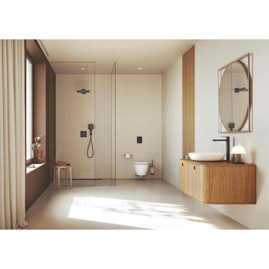 GROHE 3957100H - Karājošs tualetes pods ESSENCE, keramika/balta