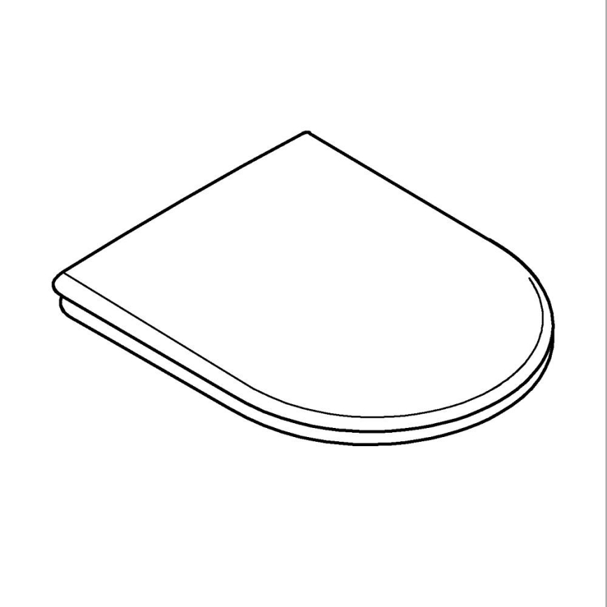 GROHE 39577001 - WC sēdeklis ESSENCE durobalts