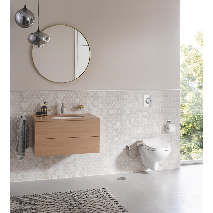 GROHE 39648SH0 - Manuālais bidē sēdeklis BAU CERAMIC, DuroWhite