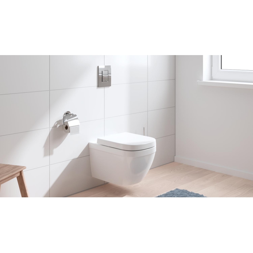 GROHE 39693000-Sienas piestiprināms kompakts WC EURO CERAMIC ar Triple Vortex, 53 l, keramika / balta