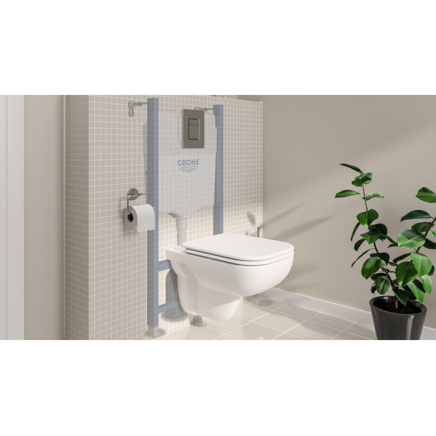 GROHE 39816000 - WC komplekts SOLIDO COMPACT 1,13 m keramika/balta