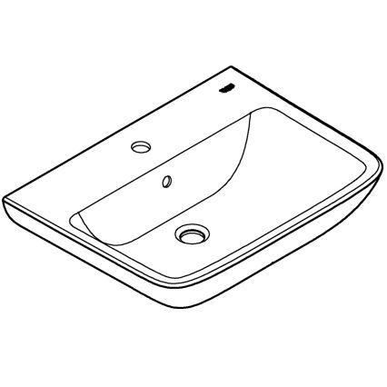 GROHE 39950000 - Izlietne START EDGE 600 × 448 mm keramika/balta