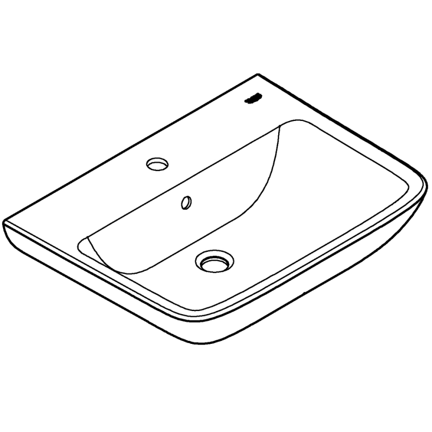 GROHE 39950000 - Izlietne START EDGE 600 × 448 mm keramika/balta