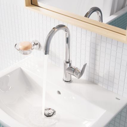 GROHE 40368001 - ESSENTIALS caurspīdīgs ziepju trauks