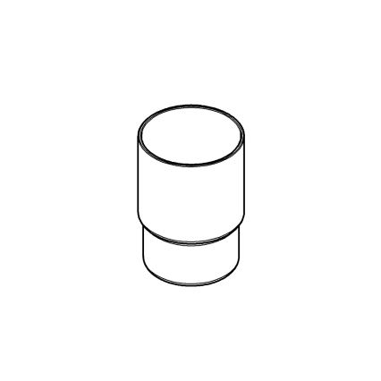 GROHE 40372001 - ESSENTIALS caurspīdīga glāzīte