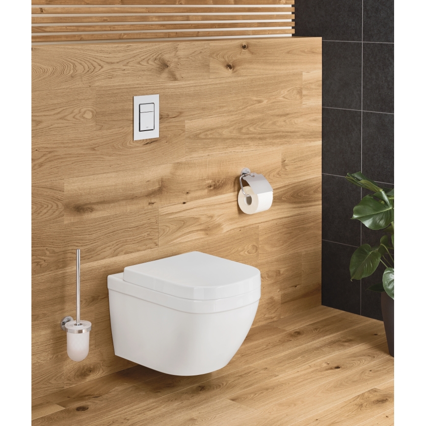 GROHE 40374001 - WC tīrīšanas komplekts ESSENTIALS 12,1 x 39,8 cm hromēts