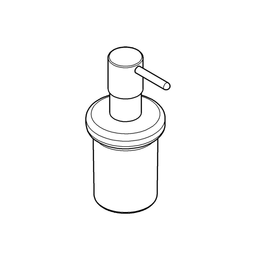 GROHE 40394001 - Dozators šķidrām ziepēm ESSENTIALS 160 ml spīdīgs hroms