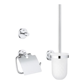 GROHE 40407001 - ESSENTIALS piederumu komplekts, spīdīgs hroms