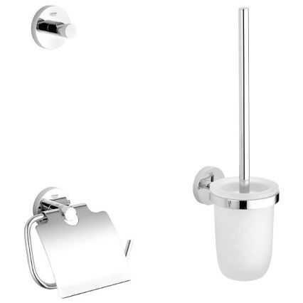 GROHE 40407001 - ESSENTIALS piederumu komplekts, spīdīgs hroms