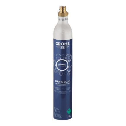 GROHE 40422000 - GROHE BLUE karbonizācijas balons 425 g CO2 (4 gab.) no nerūsējošā tērauda