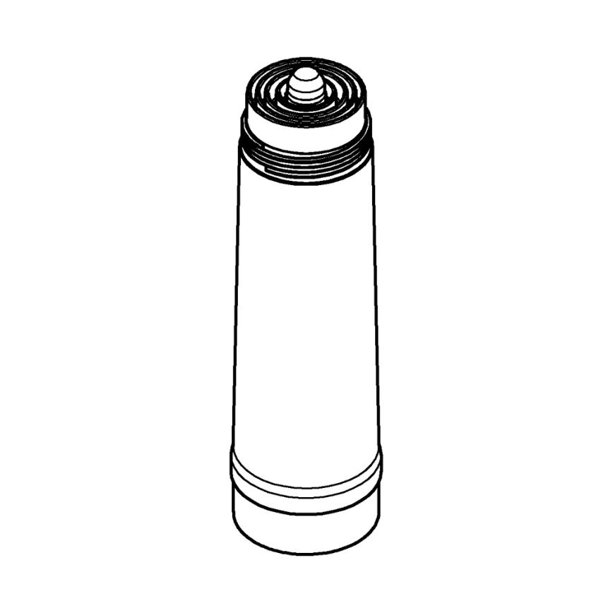 GROHE 40430001 - Filtrs GROHE BLUE 12,4” x 4,55” balts