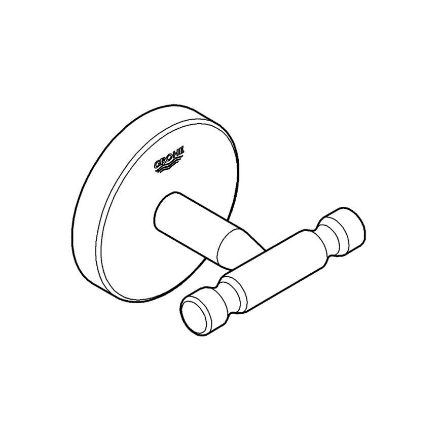 GROHE 40461001 - Peldmēteļa āķis BAUCOSMOPOLITAN spīdīgs hroms