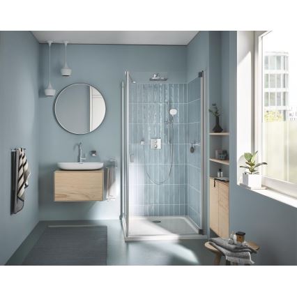 GROHE 40509001 - Dvieļu turētājs ESSENTIALS CUBE 600 mm, spīdīga hroma apdare