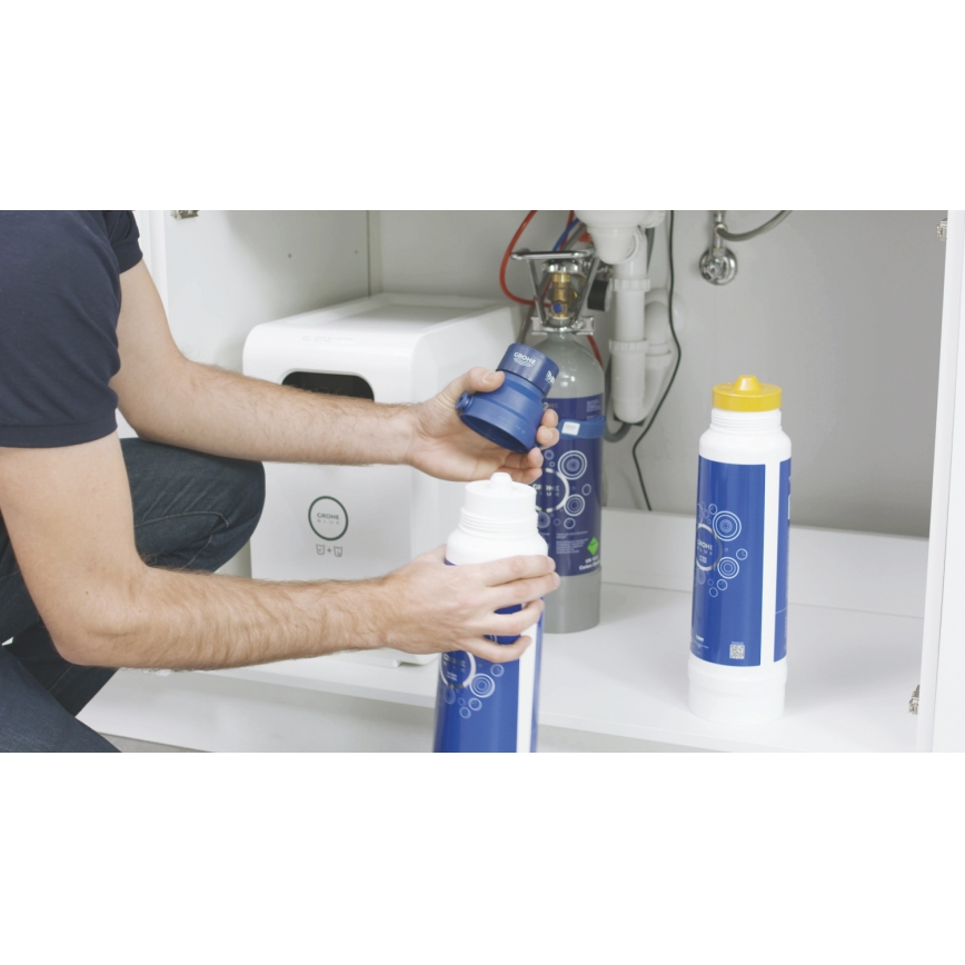 GROHE 40547001 - Rezerves filtrs GROHE BLUE balts