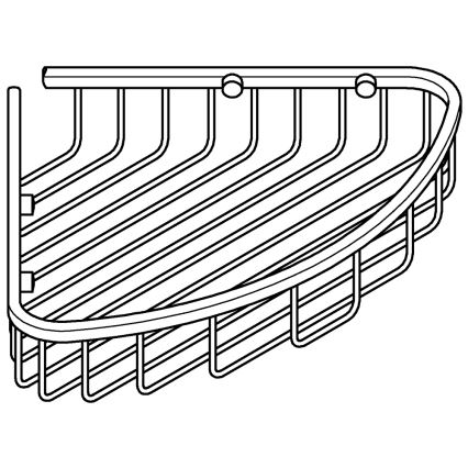 GROHE 40663001 - Stiepļu ziepju trauks BAUCOSMOPOLITAN spīdīgs hroms