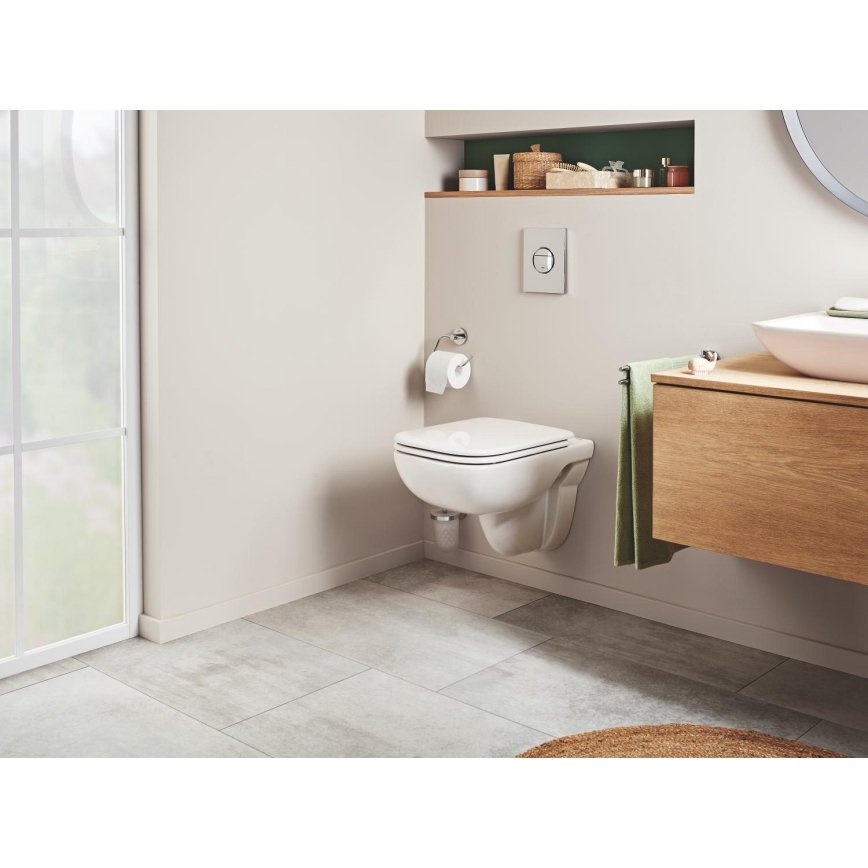 GROHE 40689001 - Tualetes papīra turētājs ESSENTIALS spīdīgs hroms