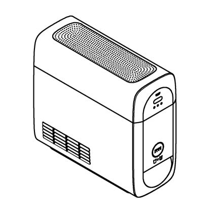 GROHE 40711001 - Dzesēšanas vienība BLUE HOME balta