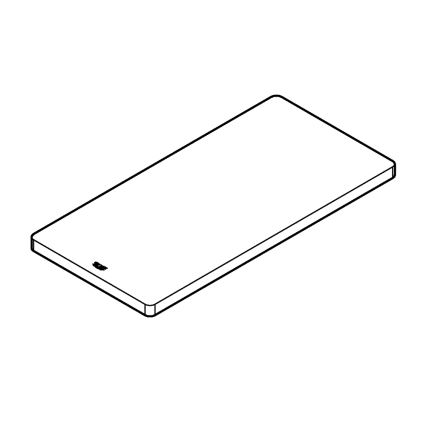 GROHE 40751HV0 - Koka griešanas dēlis 490 × 240 × 19 mm