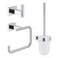 GROHE 40757001 - ESSENTIALS CUBE piederumu komplekts, spīdīgs hroms