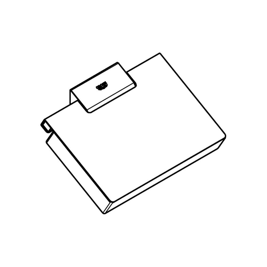 GROHE 40781000 - Tualetes papīra turētājs SELECTION CUBE, spīdīgs hroms