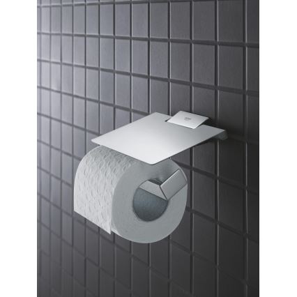 GROHE 40781000 - Tualetes papīra turētājs SELECTION CUBE, spīdīgs hroms