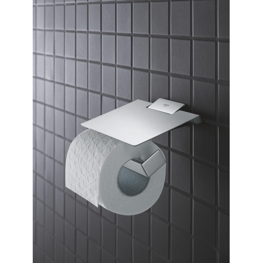 GROHE 40781000 - Tualetes papīra turētājs SELECTION CUBE, spīdīgs hroms