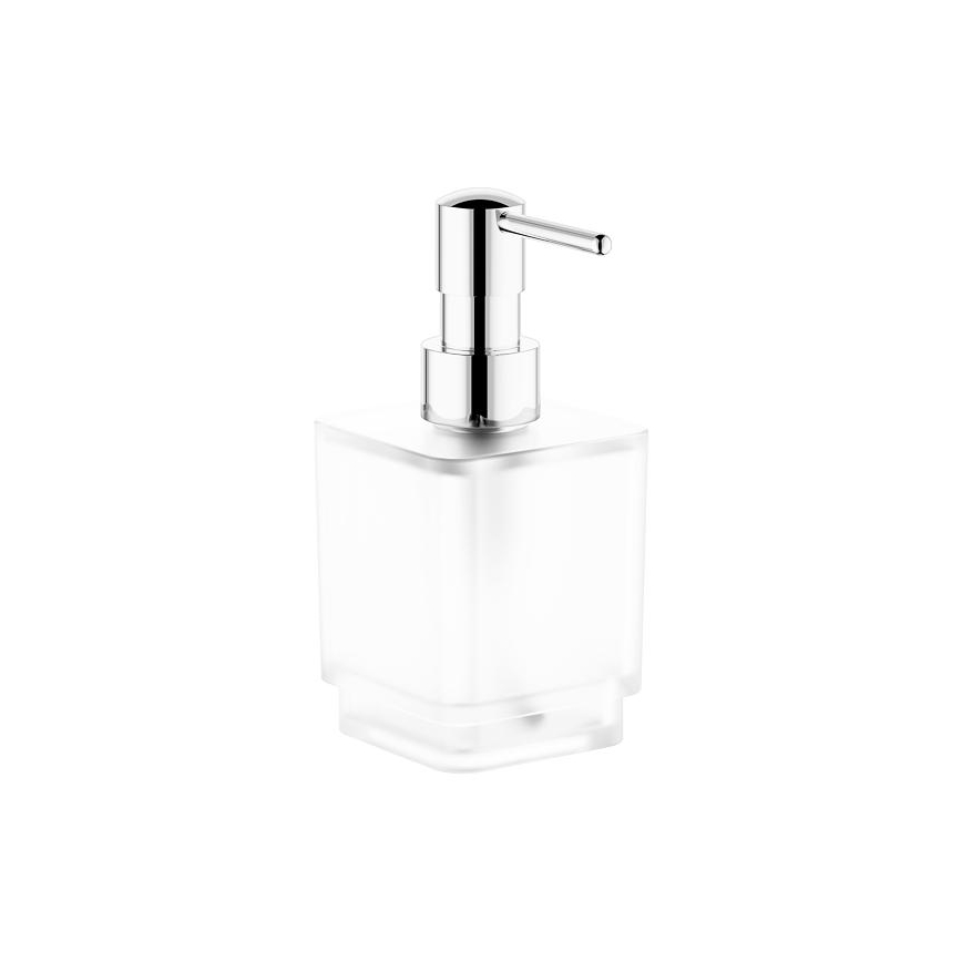 GROHE 40805000 - Dozators šķidrajām ziepēm SELECTION CUBE 300 ml spīdīgs hroms