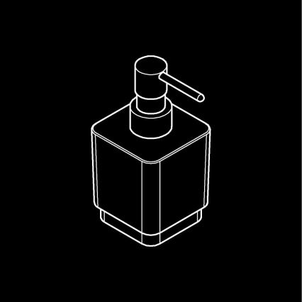 GROHE 40805000 - Dozators šķidrajām ziepēm SELECTION CUBE 300 ml spīdīgs hroms