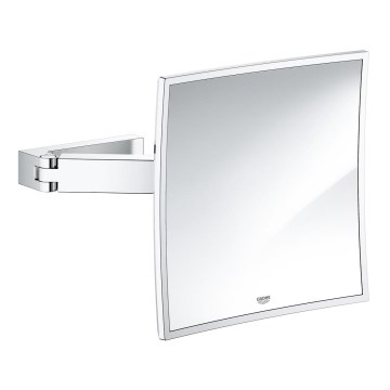 GROHE 40808000 - Kosmētikas spogulis SELECTION CUBE 22,3 × 22,3 cm spīdīgs hroms