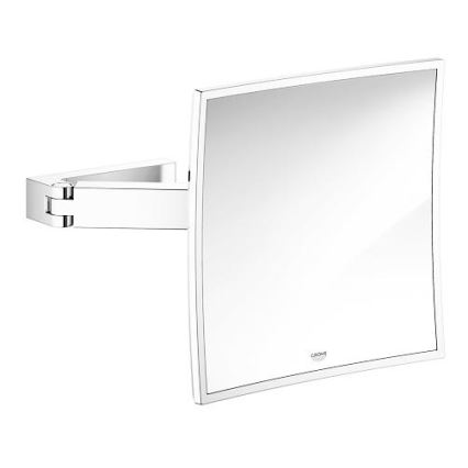 GROHE 40808000 - Kosmētikas spogulis SELECTION CUBE 22,3 × 22,3 cm spīdīgs hroms